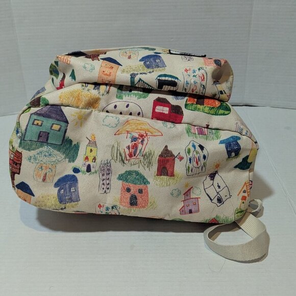 Vans x Collina Strada Doodle Print Backpack Antique White Rare Collab - Picture 6 of 12